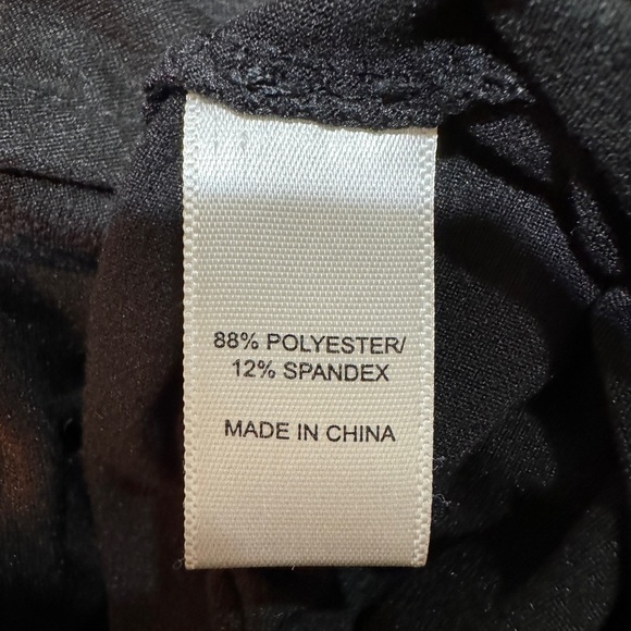 Cuddl Duds Tall Flexwear V-Neck Wide Leg Jumpsuit Size Large TALL Black A373508 - Picture 8 of 11